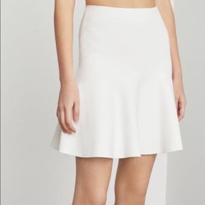 White mini BCBG skirt